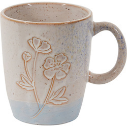 Filiżanka porcelanowa niebieskie kwiaty