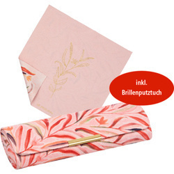 Etui na okulary liście