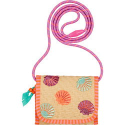 Portfel na sznurku muszla