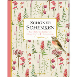 Zestaw papierów prezentowych Marjolein Bastin Pure Nature pink