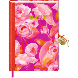 Pamiętnik z kłódeczką - All about pink