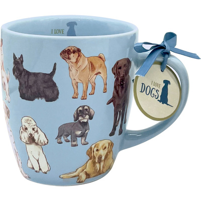 Porcelanowy kubek psy