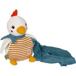Miękka zabawka z przytulanką kurczaczek