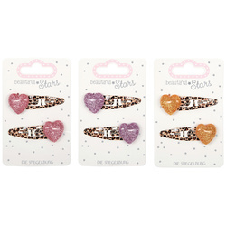 Spinki do włosów serce