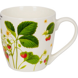 Porcelanowy kubek truskawki