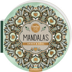 Kolorowanka Mandala Spirit & Sould Creative Time
