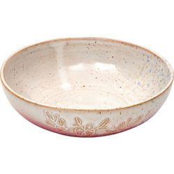 Miska czerwone kwiaty