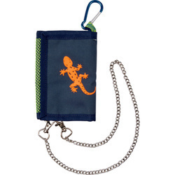 Portmonetka z łańcuszkiem + karabińczykiem