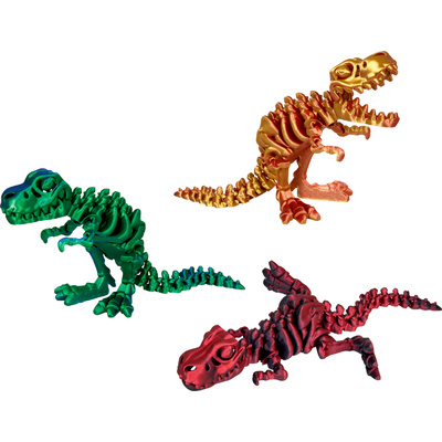 Kryształowy szkielet T-Rexa