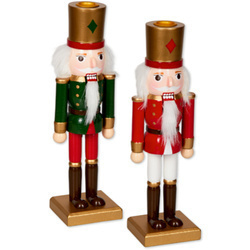 Świecznik w kształcie dziadka do orzechów