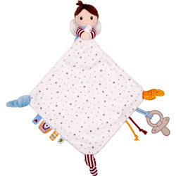 Przytulanka z zawieszką na smoczek