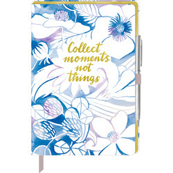 Notebook with pen All about blue