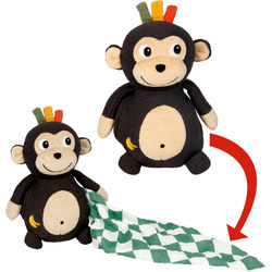 Przytulanka małpka z pieluszką