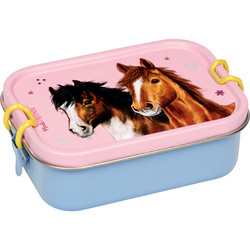 Metalowy pojemnik na lunch Horse Friends