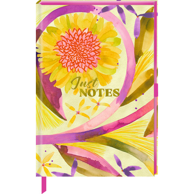 Zeszyt A5 - Just notes YELLOW, dot matrix