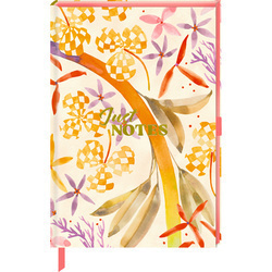 Zeszyt A5 - Just notes ORANGE, cross grid