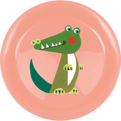 Talerz z krokodylkiem