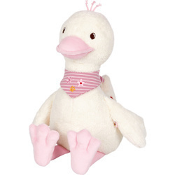 Pluszowa gęś, jasnoróżowa