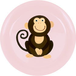 Talerz z małpką