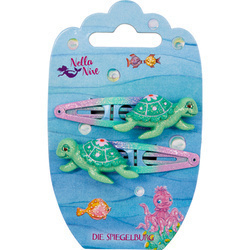 Spinki do włosów żółw