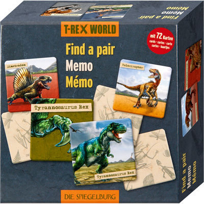 Gra Memory Dinozaury