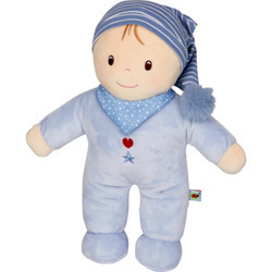 Lalka przytulanka niebieska