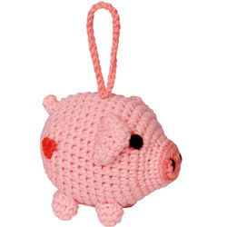 Miniaturowa świnka szydełkowa