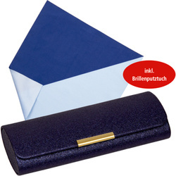Etui na okulary z brokatem