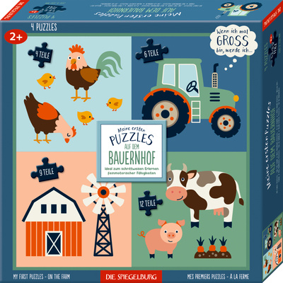 Mój pierwszy traktor puzzle