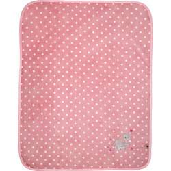 Kocyk jasnoróżowy (75x100 cm)