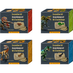 Miniaturowy zestaw do wykopalisk figurki dinozaurów