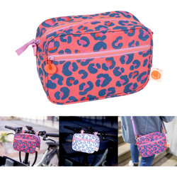 Torba na kierownicę panterka