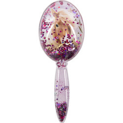 Szczotka do włosów z brokatem