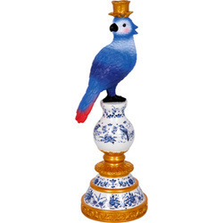 Świecznik błękit królewski