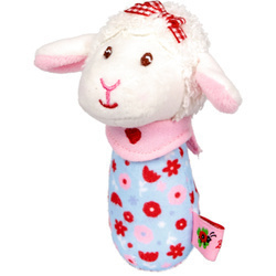 Miniaturowa grzechotka baranek