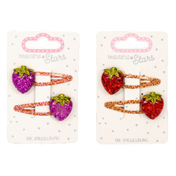 Spinki do włosów truskawka