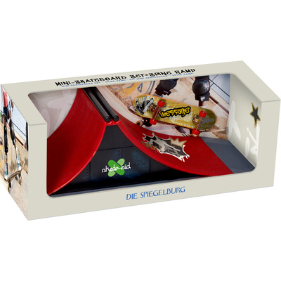 Zestaw Mini-Deskorolka - Spine-Ramp