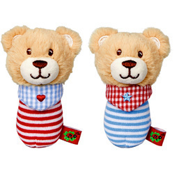 Miniaturowy grzechotka-miś