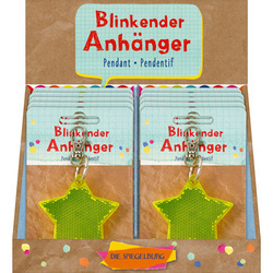 Migająca zawieszka w kształcie gwiazdy