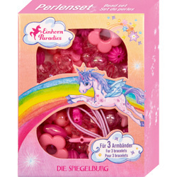 Zestaw koralików jasnoróżowy