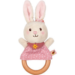 Królik różowy gryzak