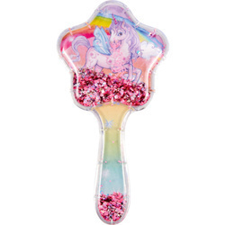 Szczotka do włosów z brokatem