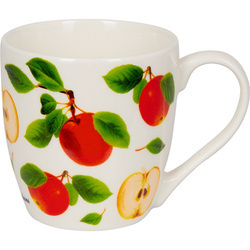 Porcelanowy kubek jabłka