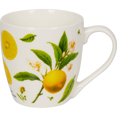 Porcelanowy kubek cytryny