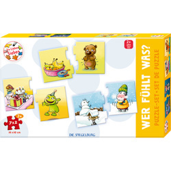 Zestaw puzzli "Odgadnij uczucie"