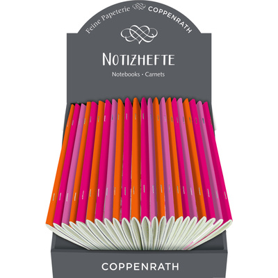 Display z zeszytami A5 - All about pink (24 szt)