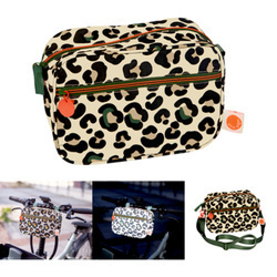 Torba na kierownicę panterka