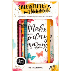 Ołówki z notatnikiem