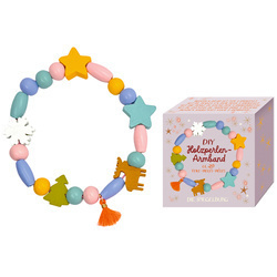 Zestaw koralików drewnianych