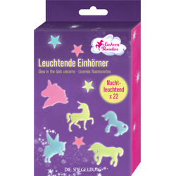 Naklejki świecące w ciemności z jednorożcem